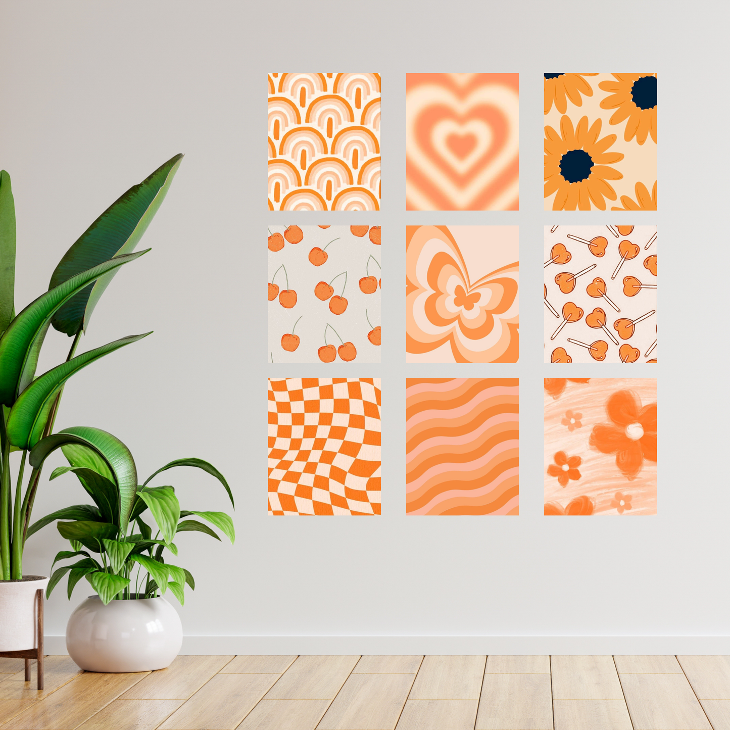 Citrus Cheer- Wall Collage Ingrained Prints