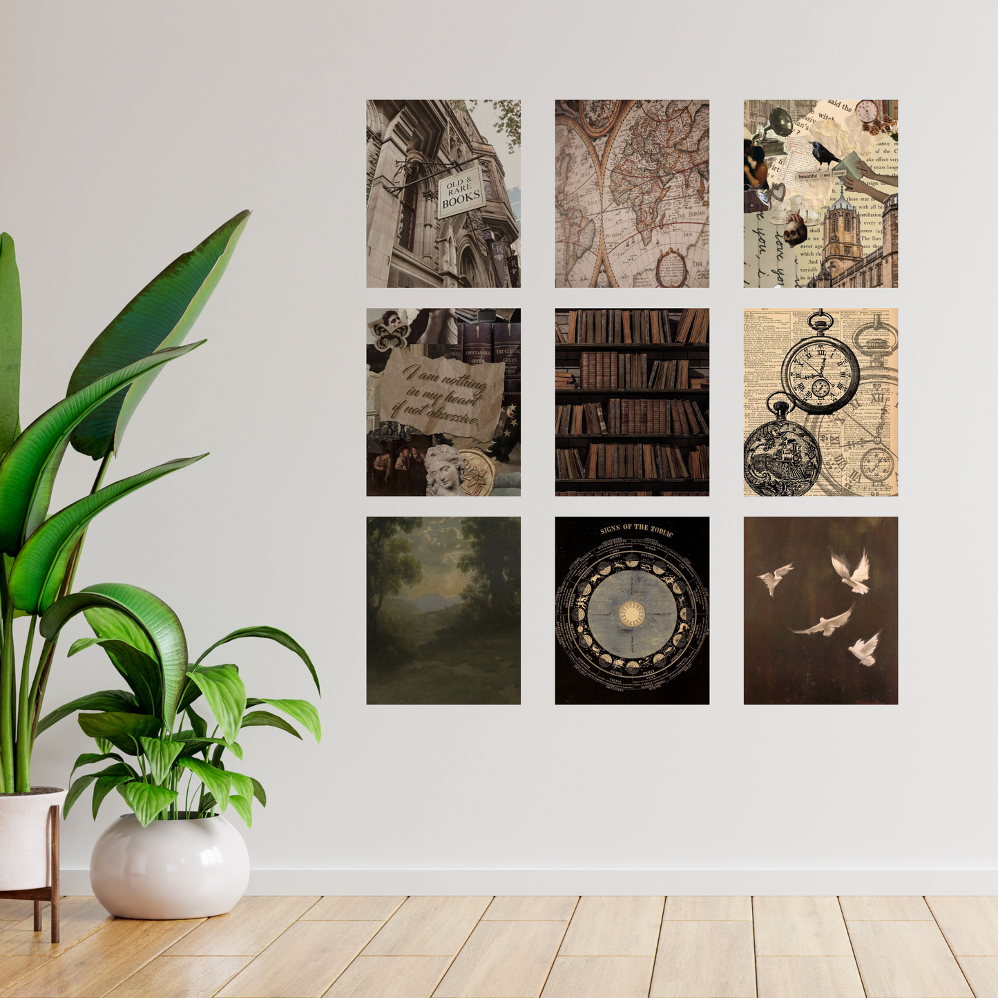 Timeless Tales- Wall Collage Ingrained Prints