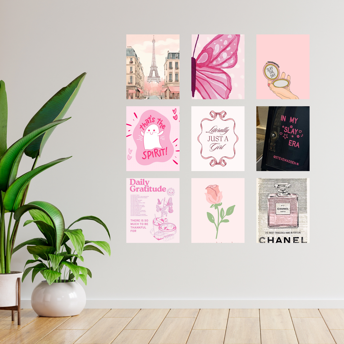 Blush Era- Wall Collage Ingrained Prints