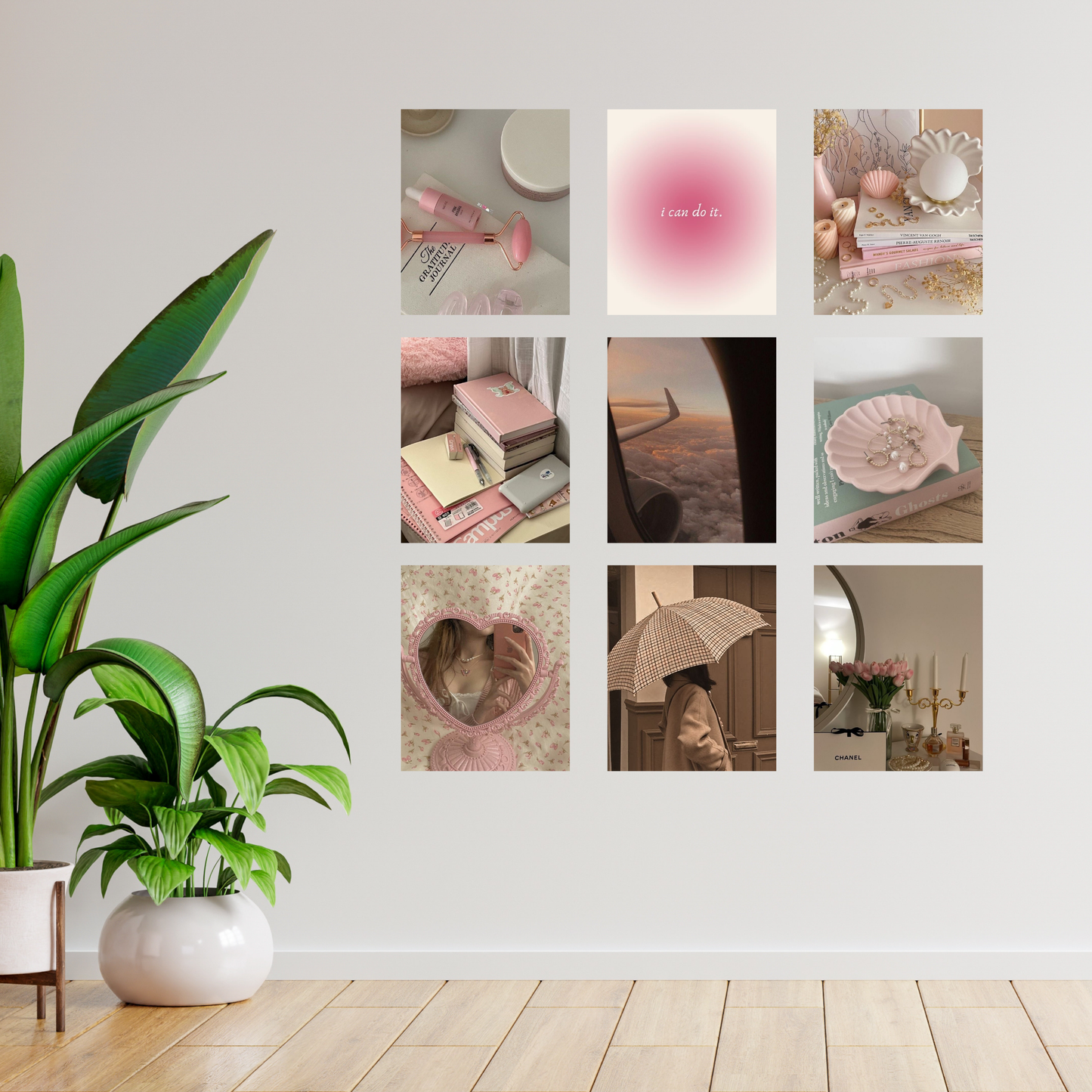 Pretty Gritty-Wall Collage