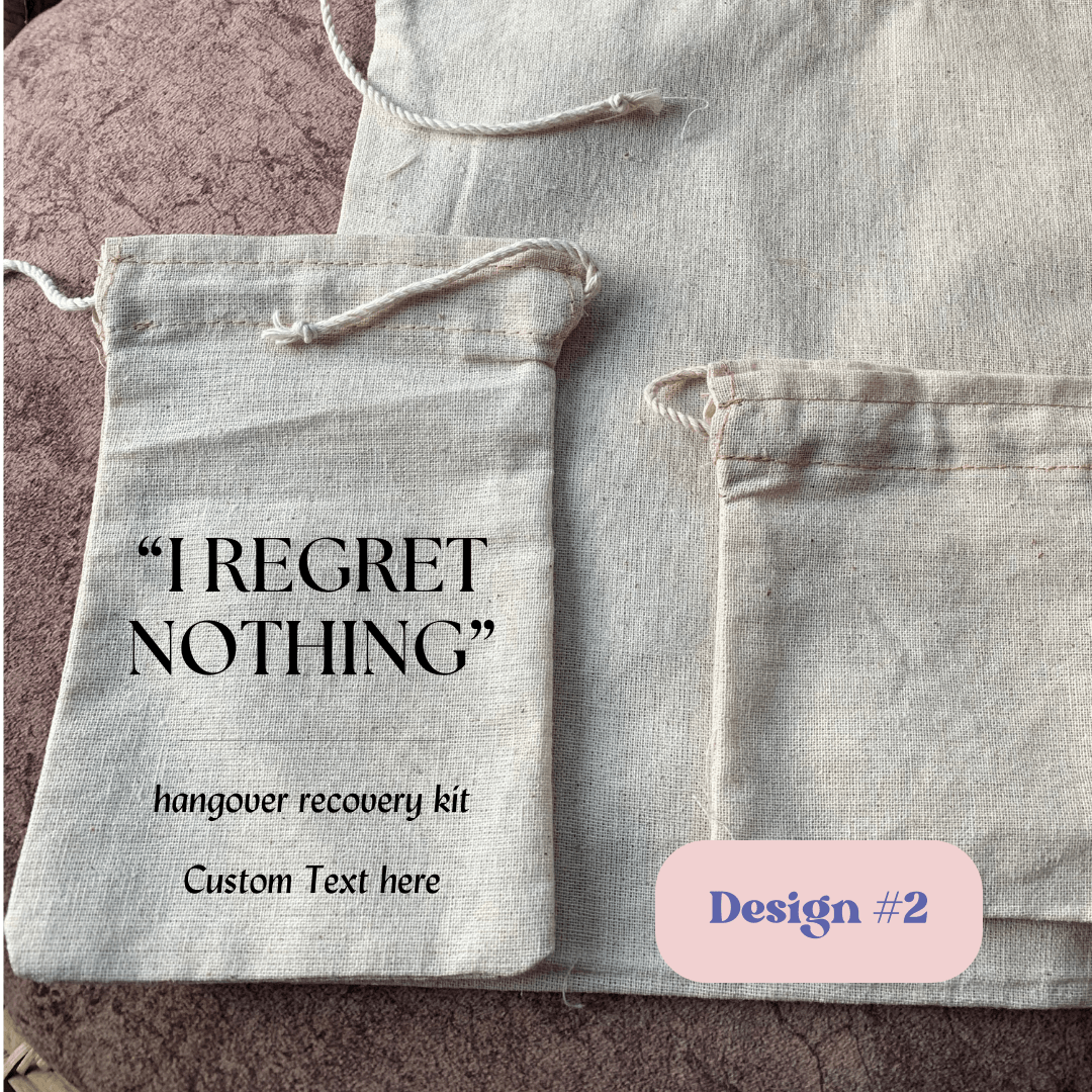 Hangover Kit Pouches - Ingrained Prints