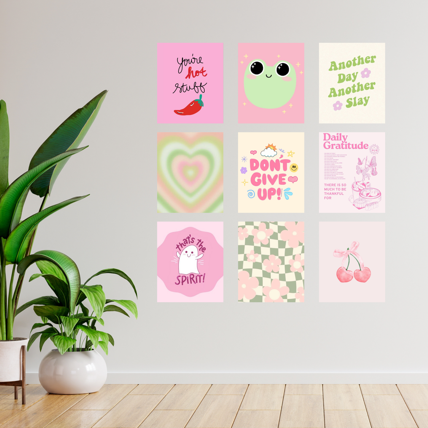 Slay the Day-Wall Collage Ingrained Prints