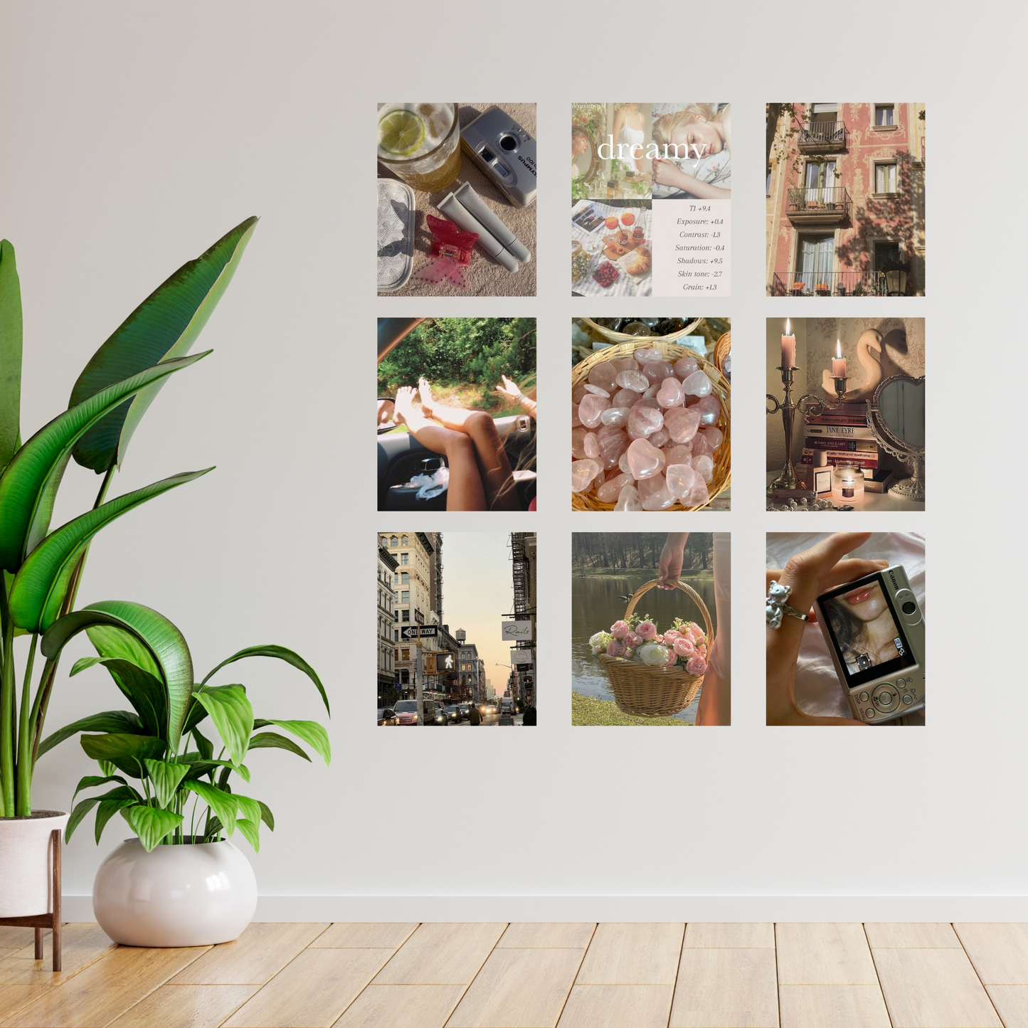 Soft Focus-Wall Collage Ingrained Prints