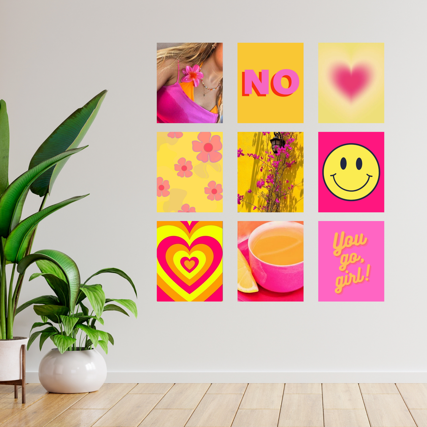 Girl Power-Wall Collage Ingrained Prints