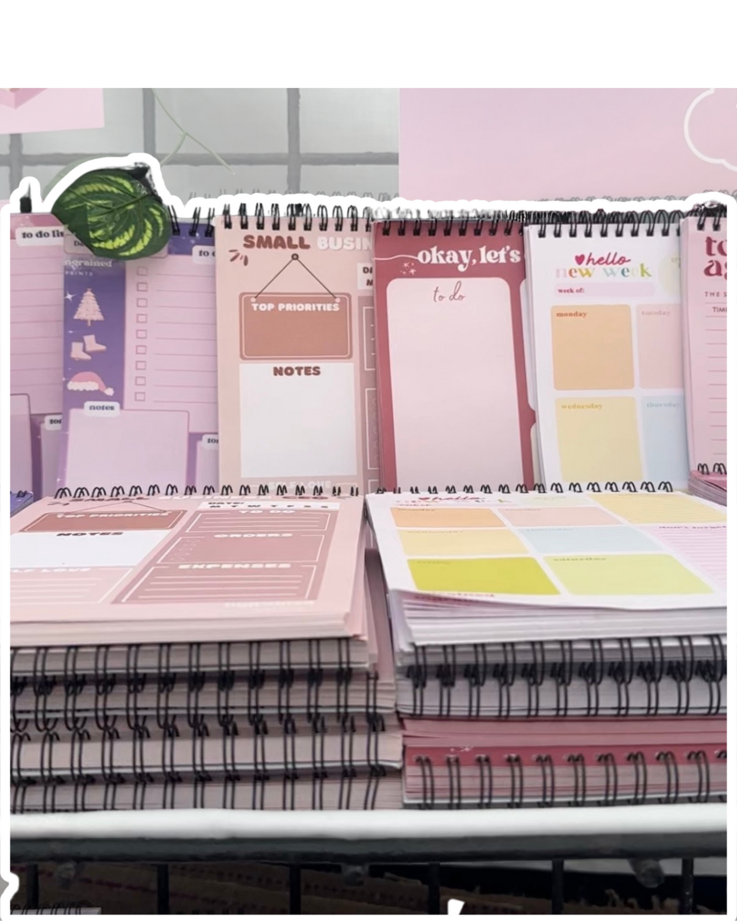 Hello! Weekly Planner Ingrained Prints