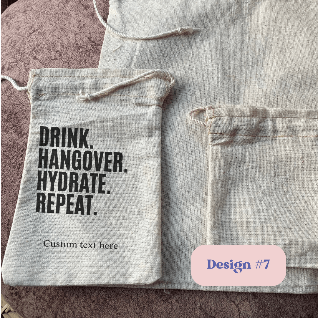 Hangover Kit Pouches - Ingrained Prints