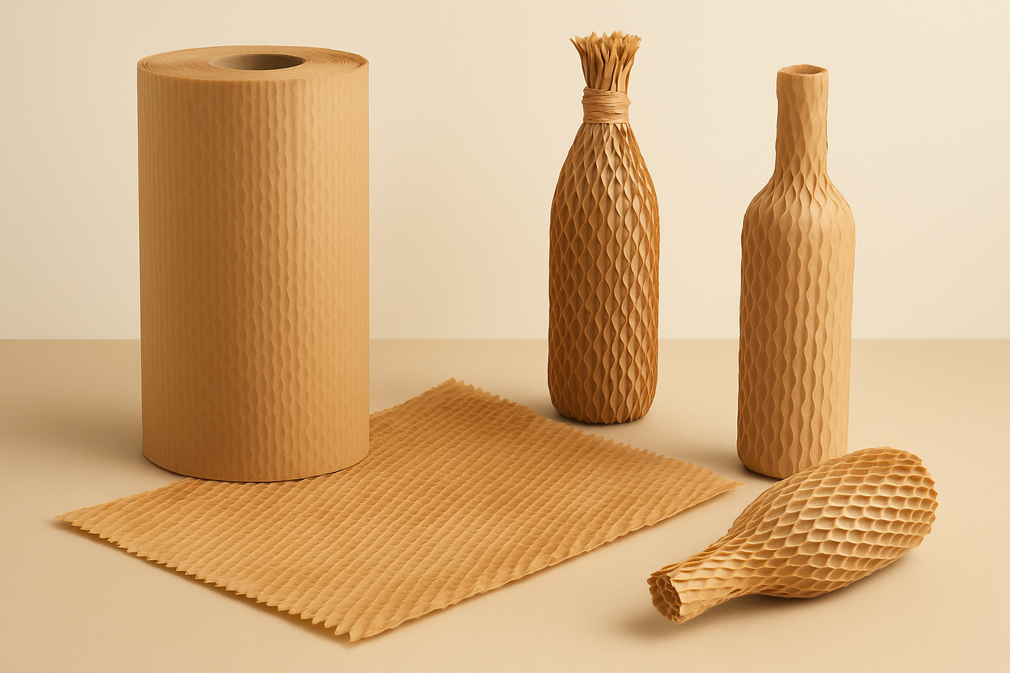 Eco Friendly Honeycomb Paper Roll
