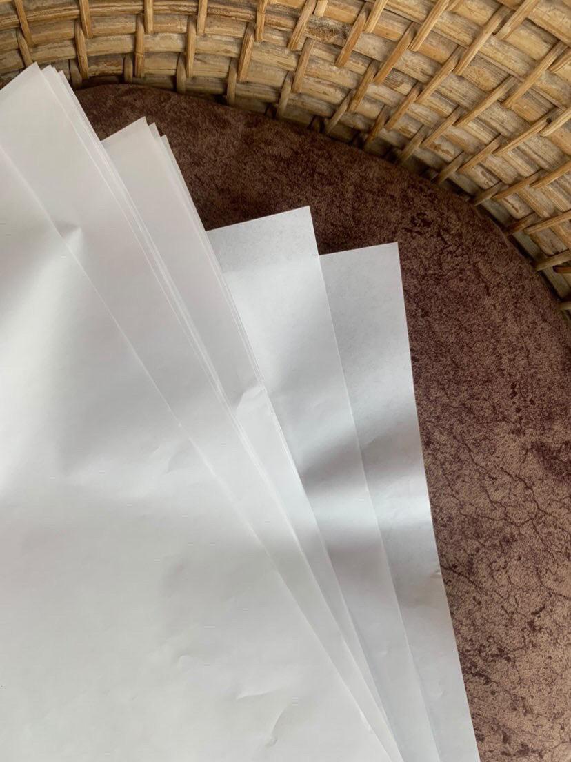 White Butter Paper (20 by 30 inches) - Ingrained Prints