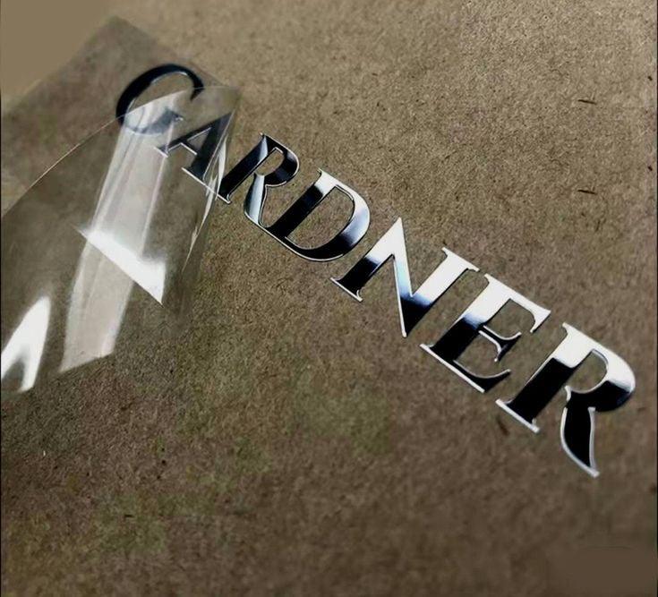 Metal Transfer Sticker - Ingrained Prints