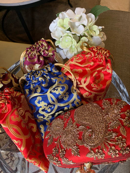 Luxe Potli Bags - Ingrained Prints