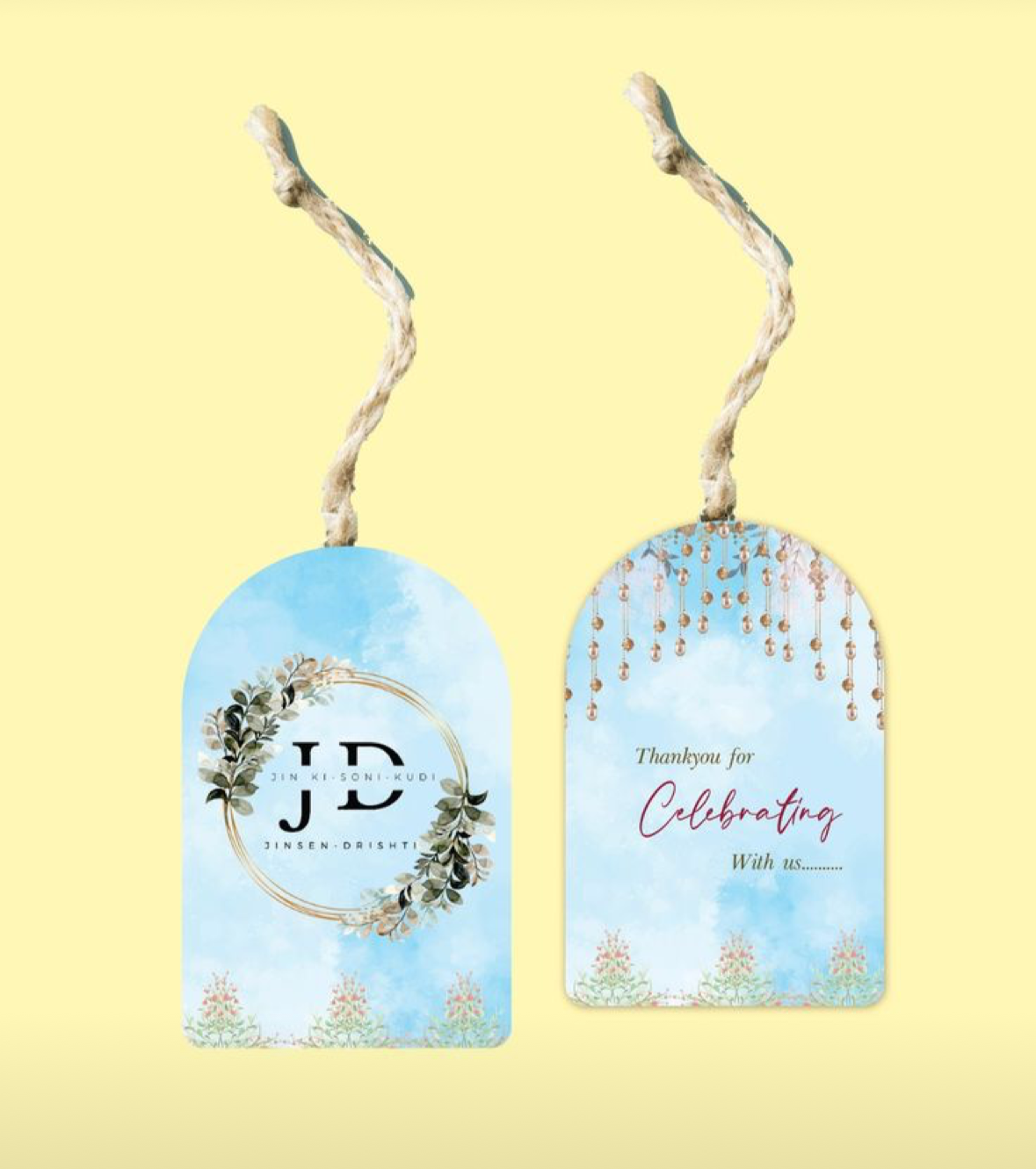 Luggage Tags Ingrained Prints