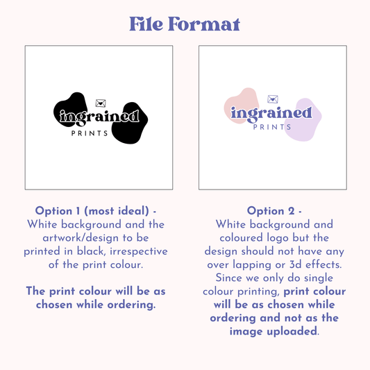 Printed Drawstring Bags - Ingrained Prints