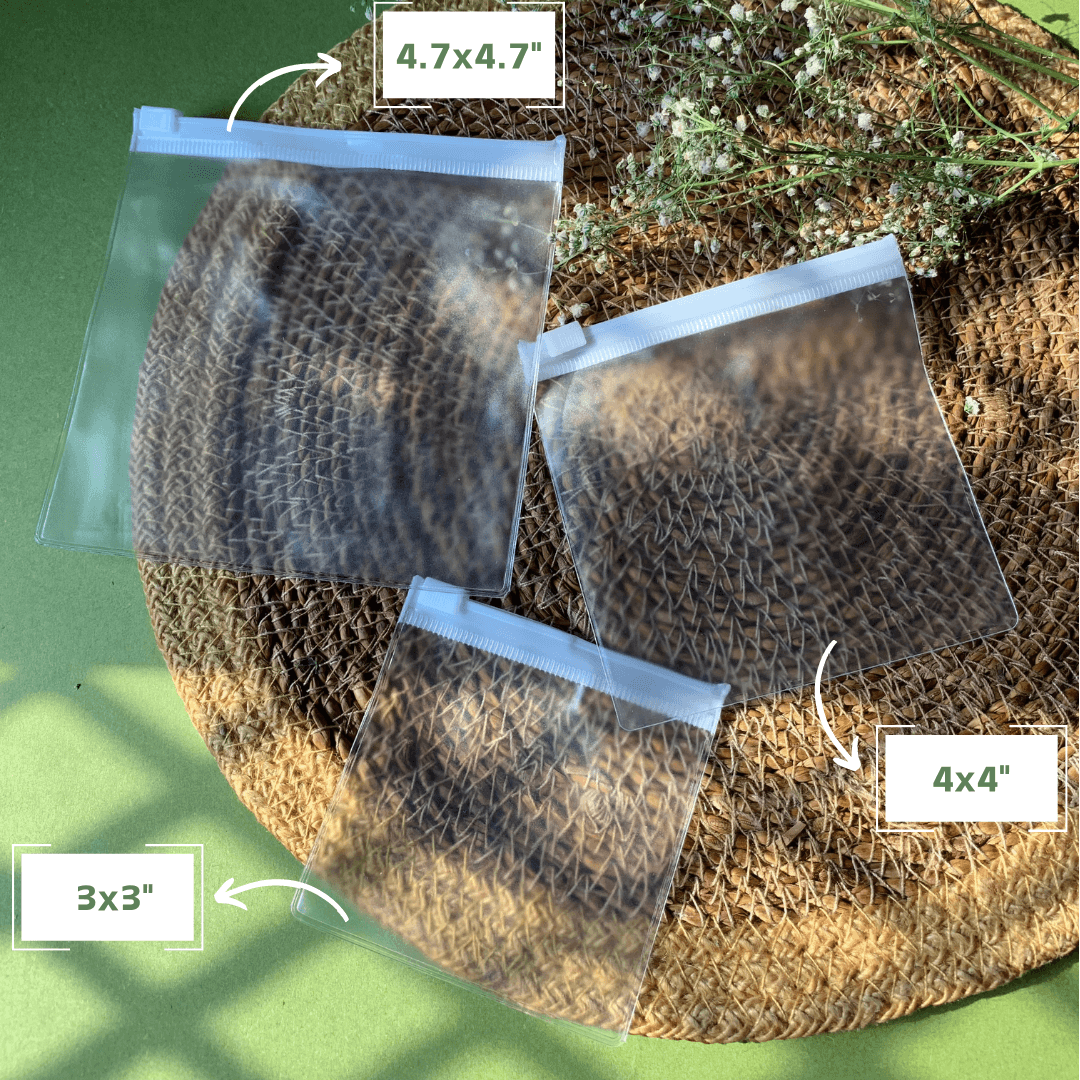 Printed Frosted Jewelry Pouch - Ingrained Prints