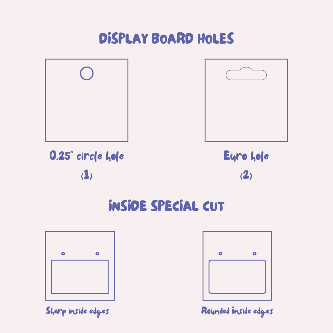 Custom Printed Jewelry Display Cards