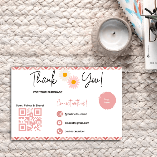 Thankyou Card Design #14 - Ingrained Prints