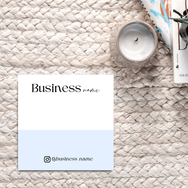 Jewelry Display Card Design #3 - Ingrained Prints