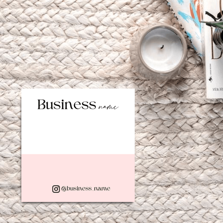 Jewelry Display Card Design #3 - Ingrained Prints