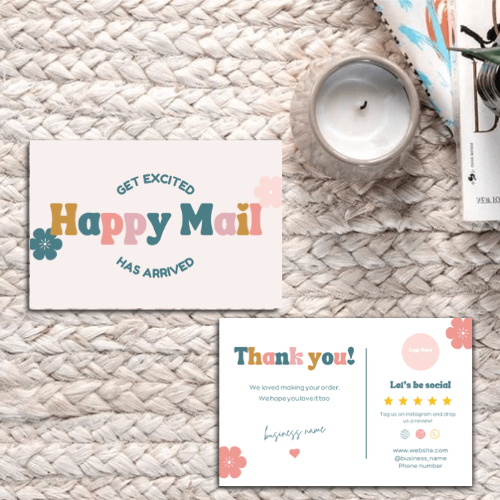 Thankyou Card Design #17 - Ingrained Prints