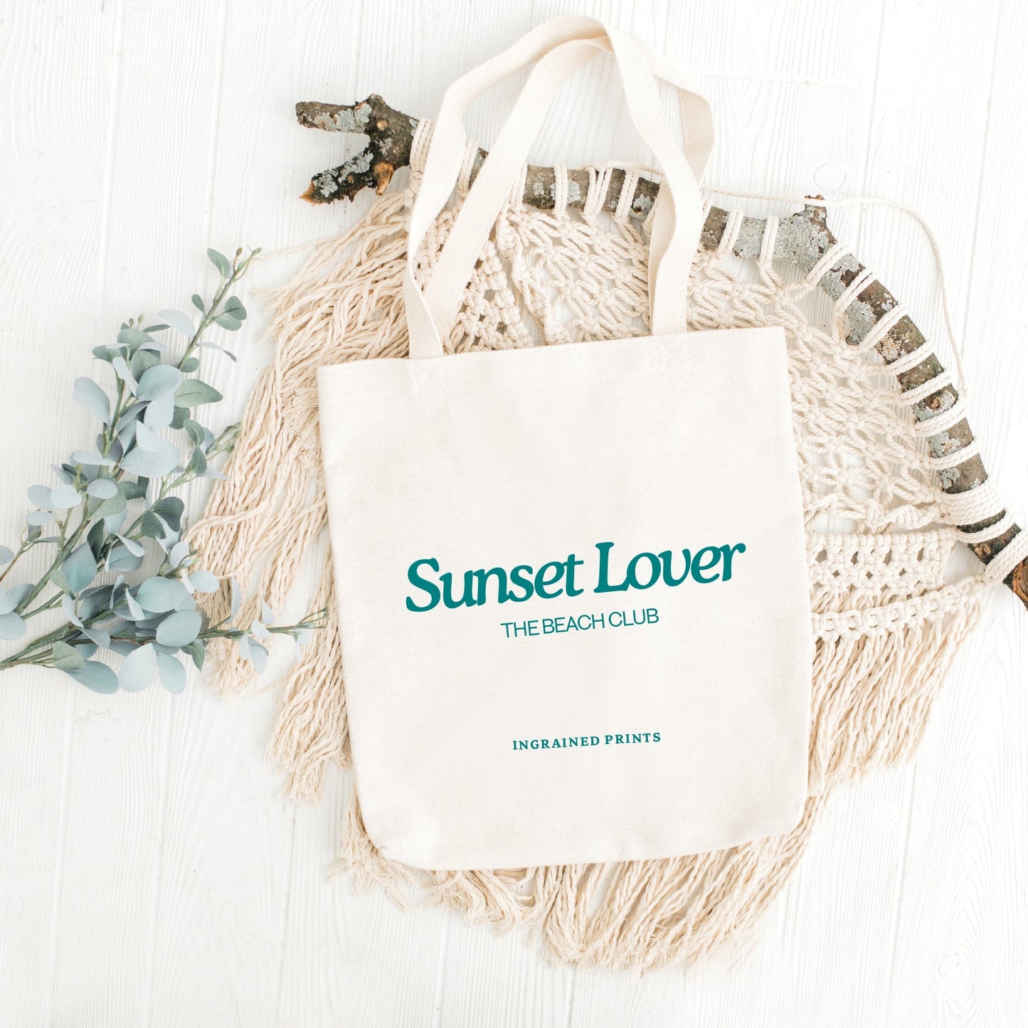 Sunset Lover- Tote Bag Ingrained Prints