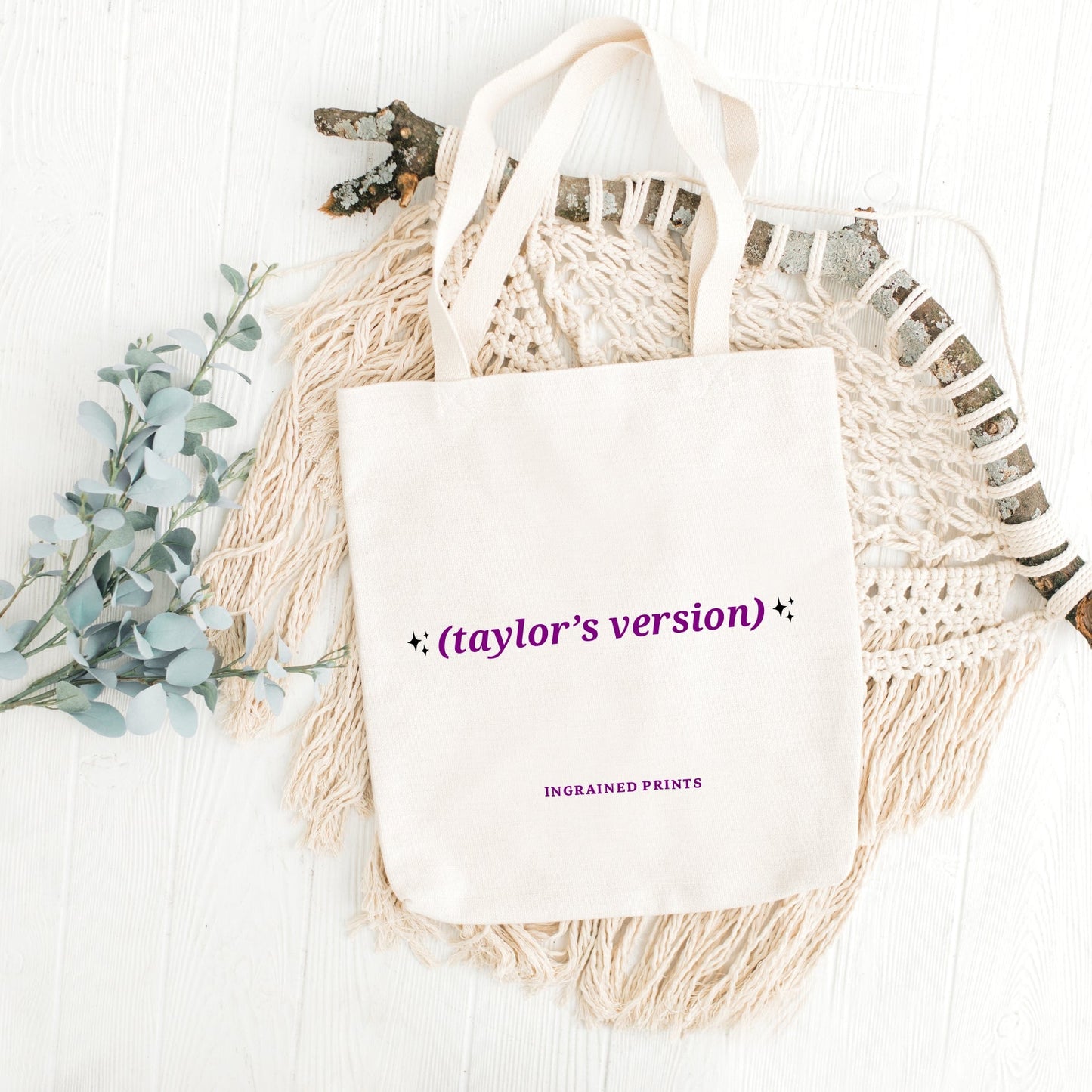 Taylor's Version- Tote Bag Ingrained Prints