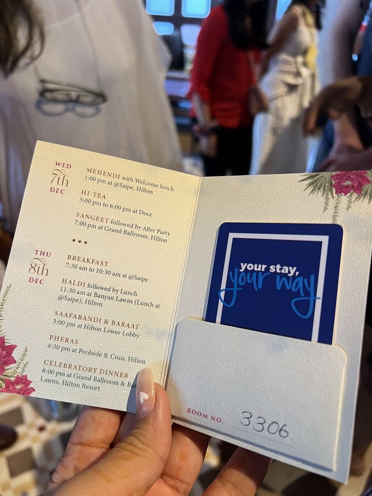 Room Key Cards Ingrained Prints