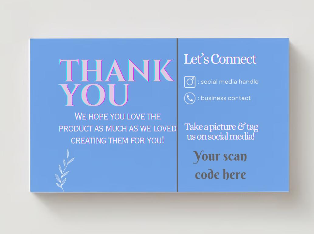 Thankyou Card Design #24