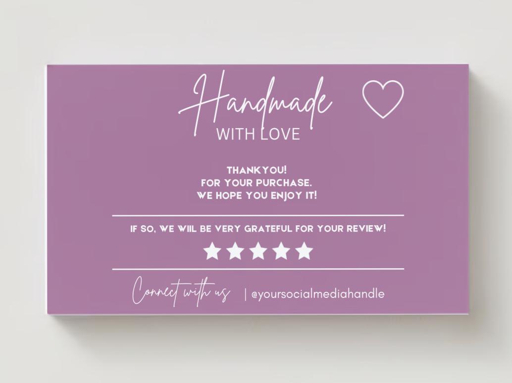 Thankyou Card Design #27