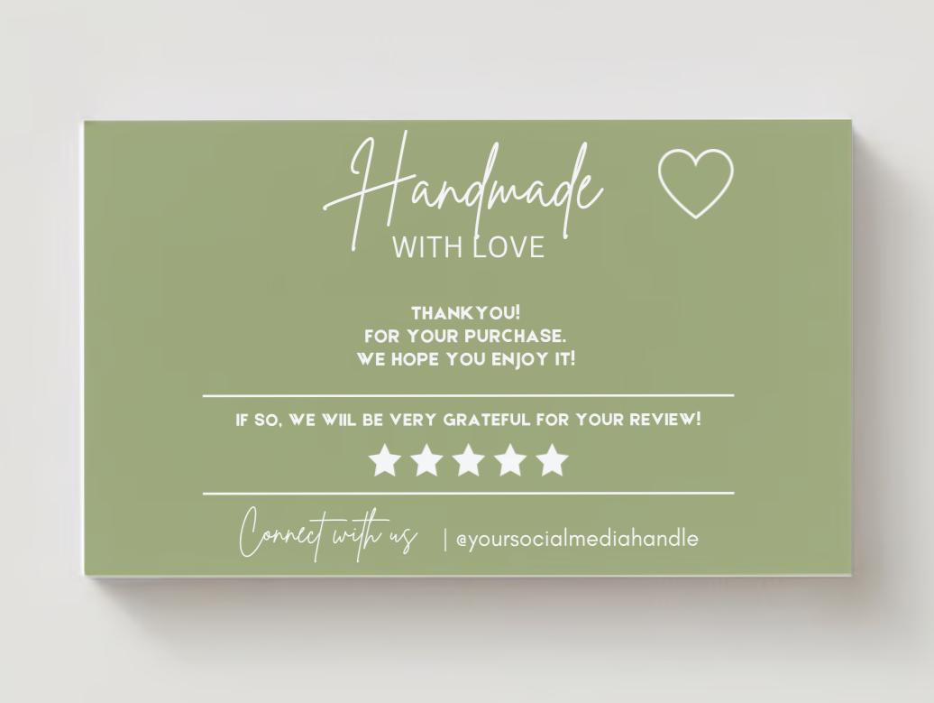 Thankyou Card Design #27