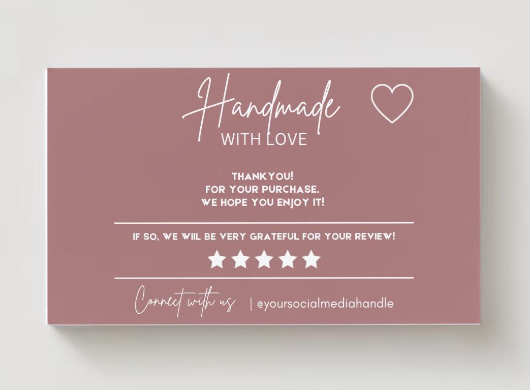 Thankyou Card Design #27