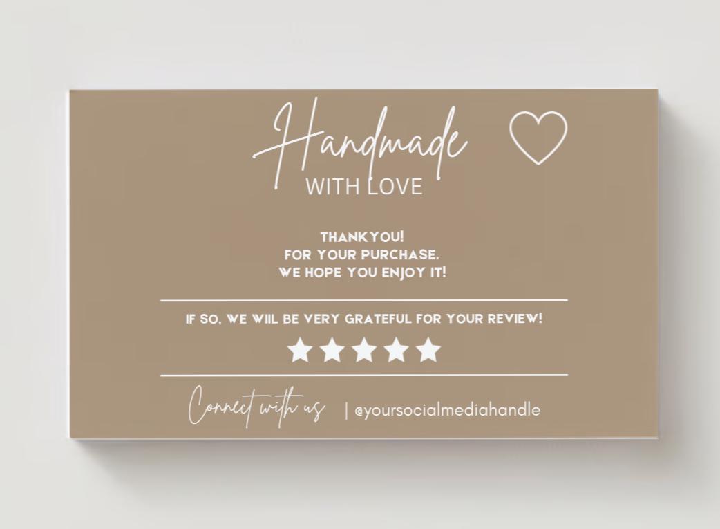 Thankyou Card Design #27