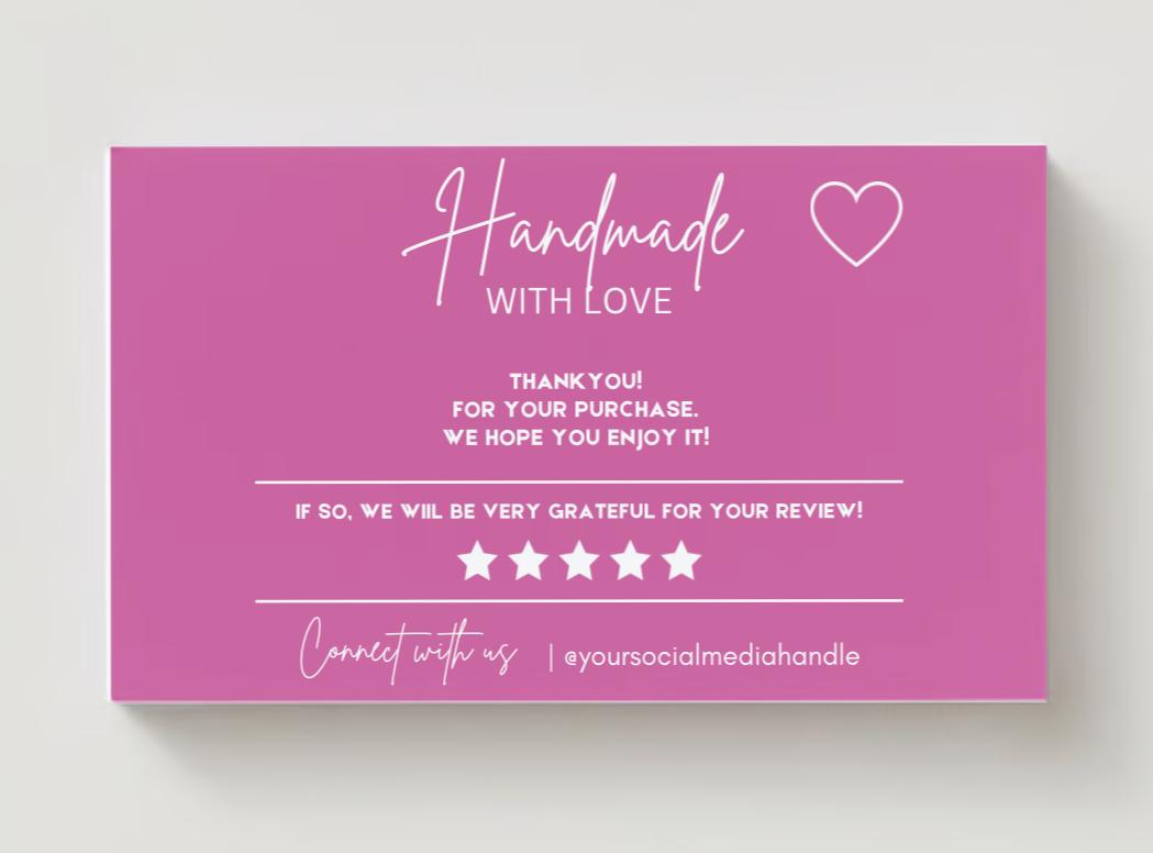 Thankyou Card Design #27