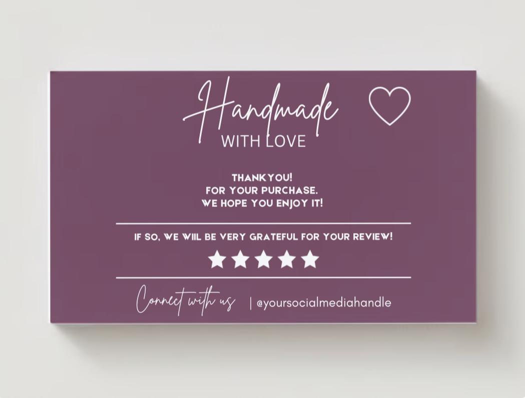 Thankyou Card Design #27