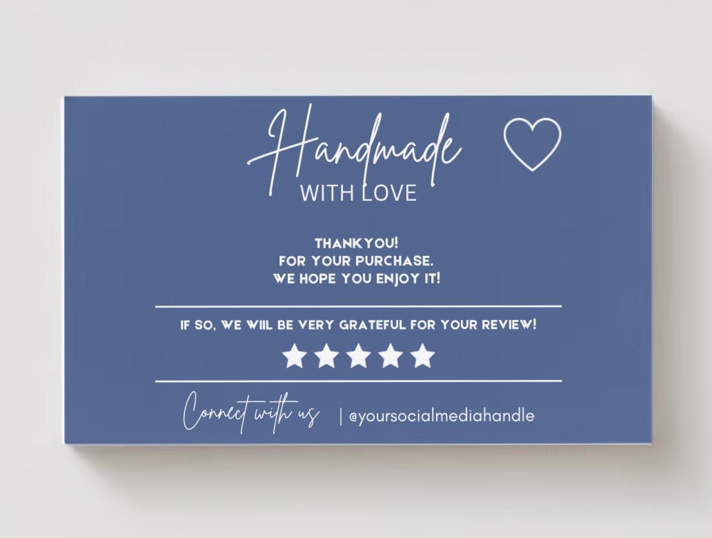 Thankyou Card Design #27 Ingrained Prints