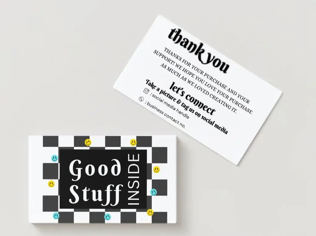 Thankyou Card Design #20 Ingrained Prints
