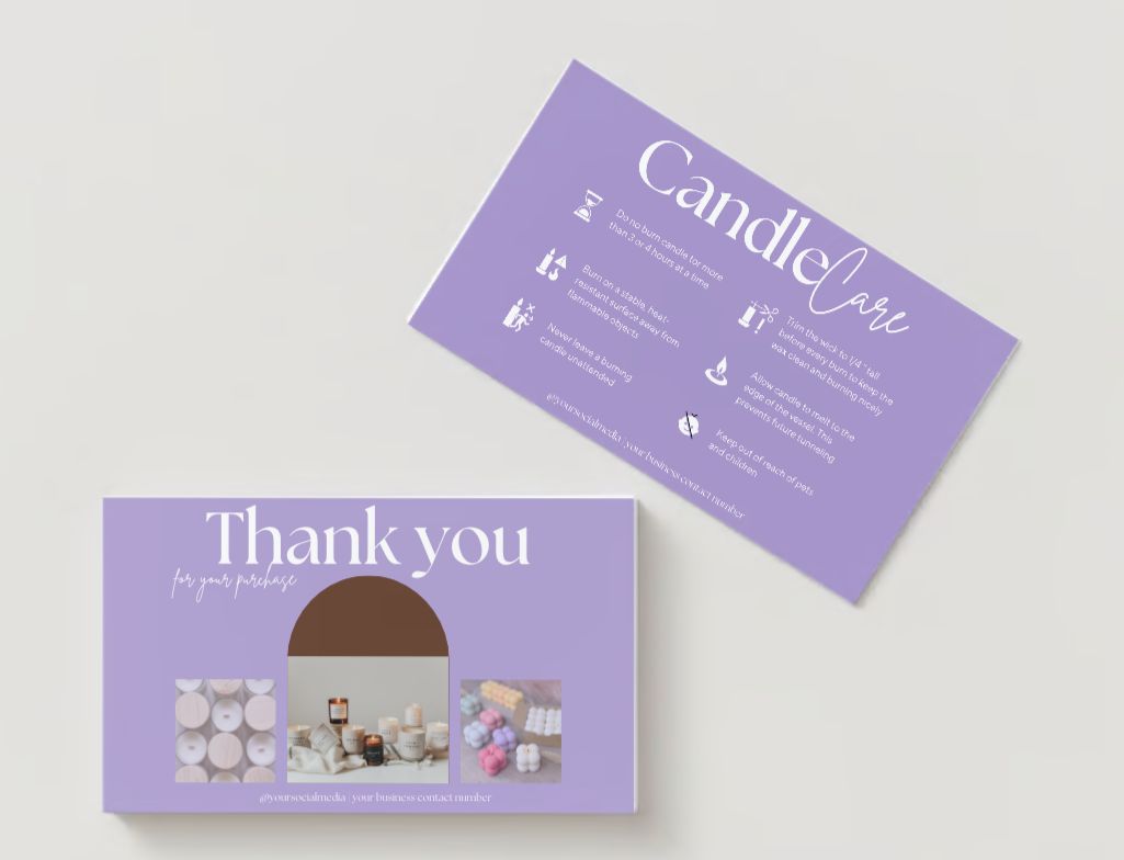 Thankyou Card Design #23