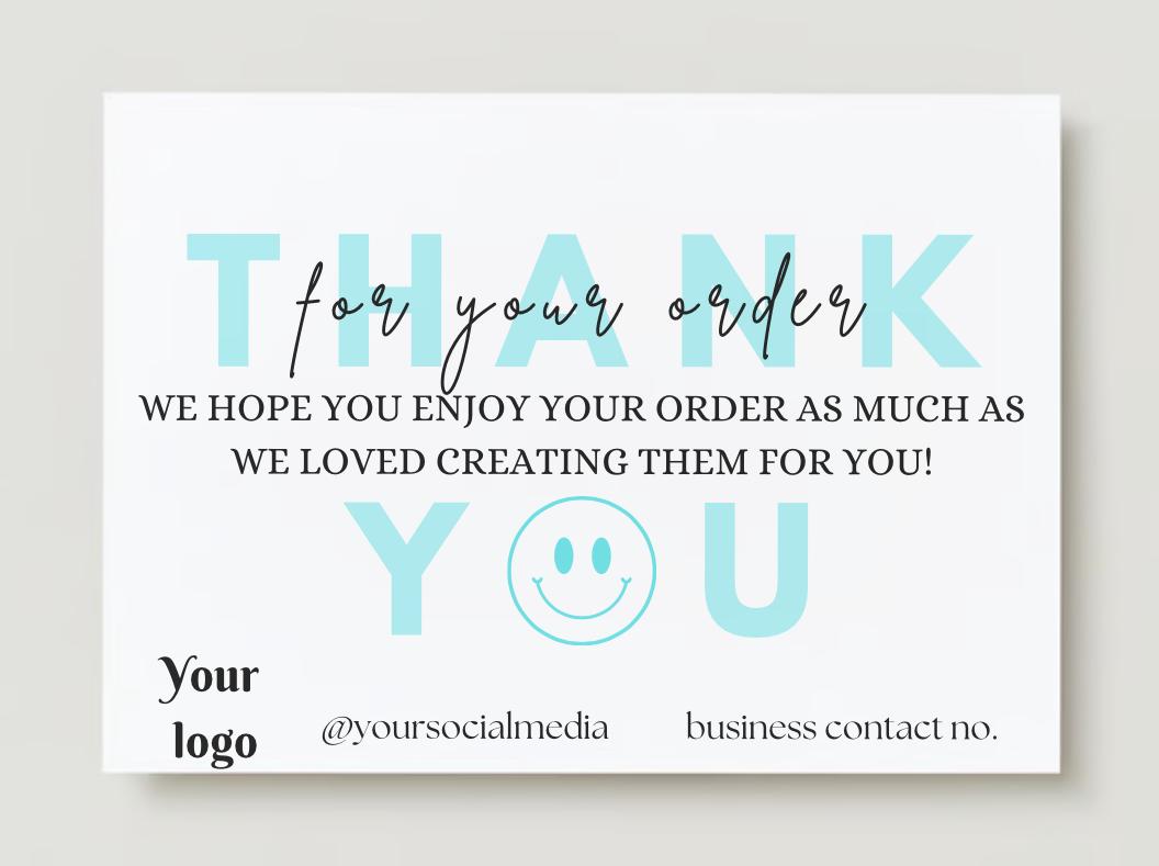 Candle Care Card Design #4