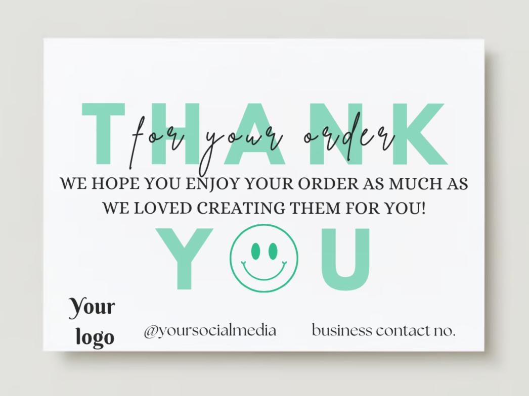 Candle Care Card Design #4