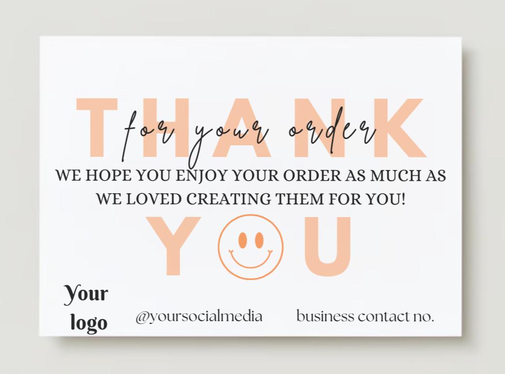 Candle Care Card Design #4