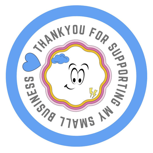 Thankyou Sticker #1 Ingrained Prints