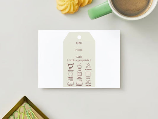 Clothing Hang tags #2 Ingrained Prints