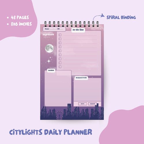 City Lights Daily Planner
