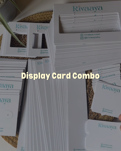 Jewelry Display Card Combo