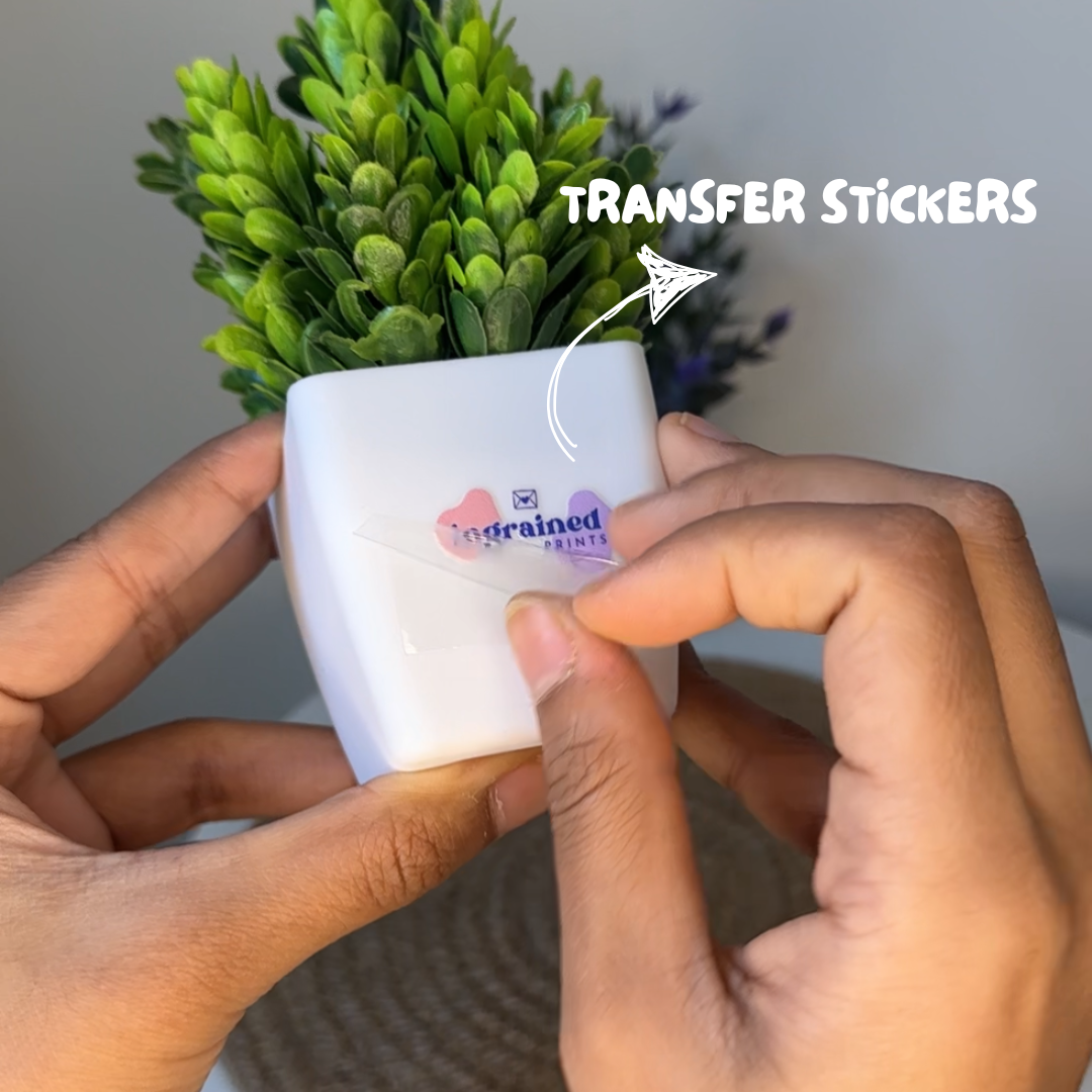 Custom Transfer stickers – Ingrained Prints