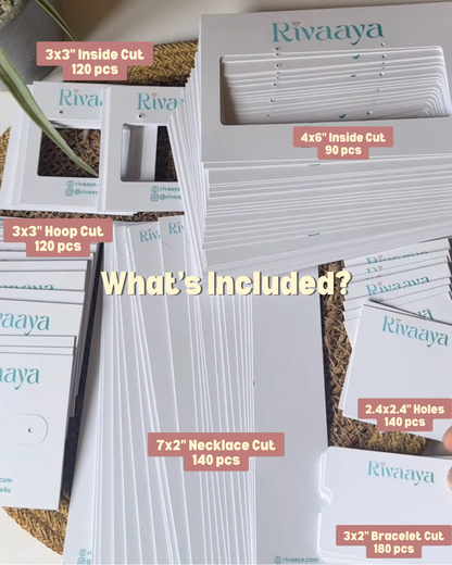 Jewelry Display Card Combo