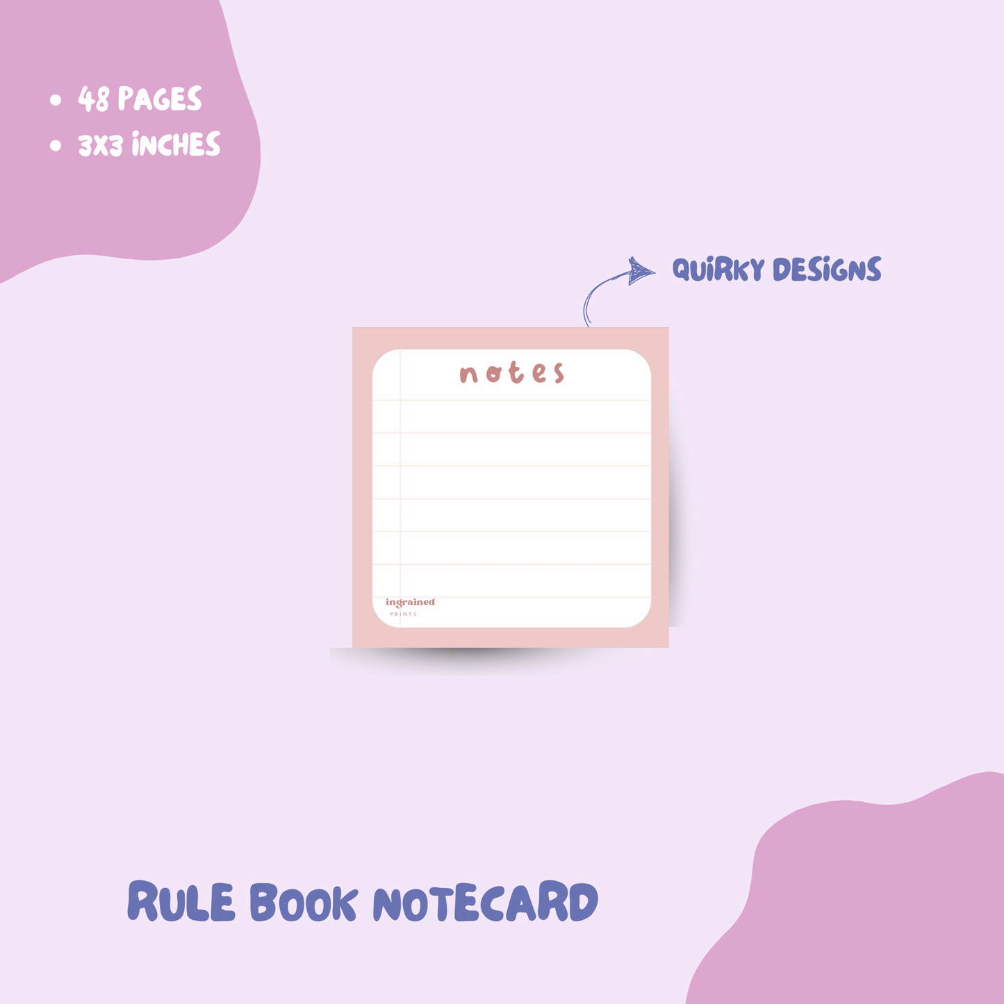 Rule Book Notecard