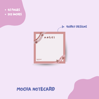 Mocha Notecard