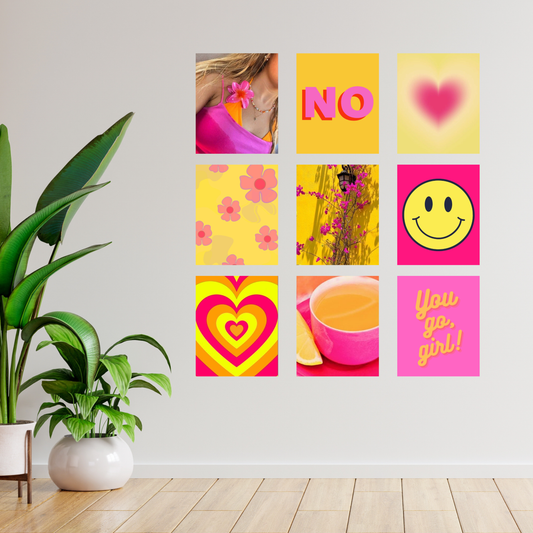 Girl Power-Wall Collage