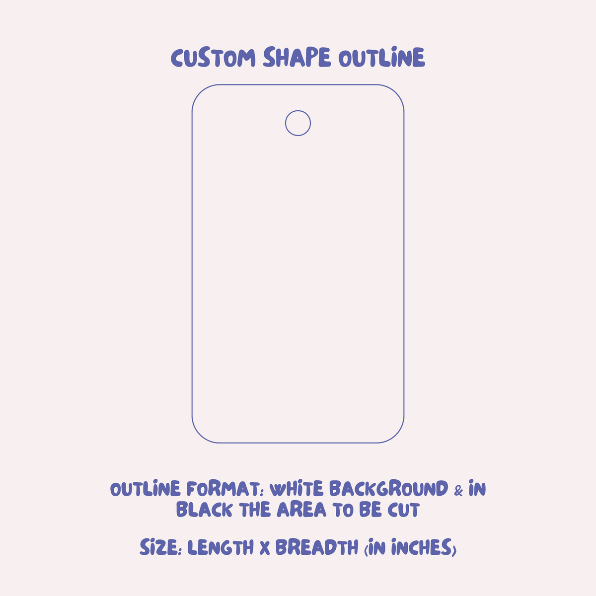 Create Custom Shape Cards Custom Shape Cut Cards – Ingrained Prints