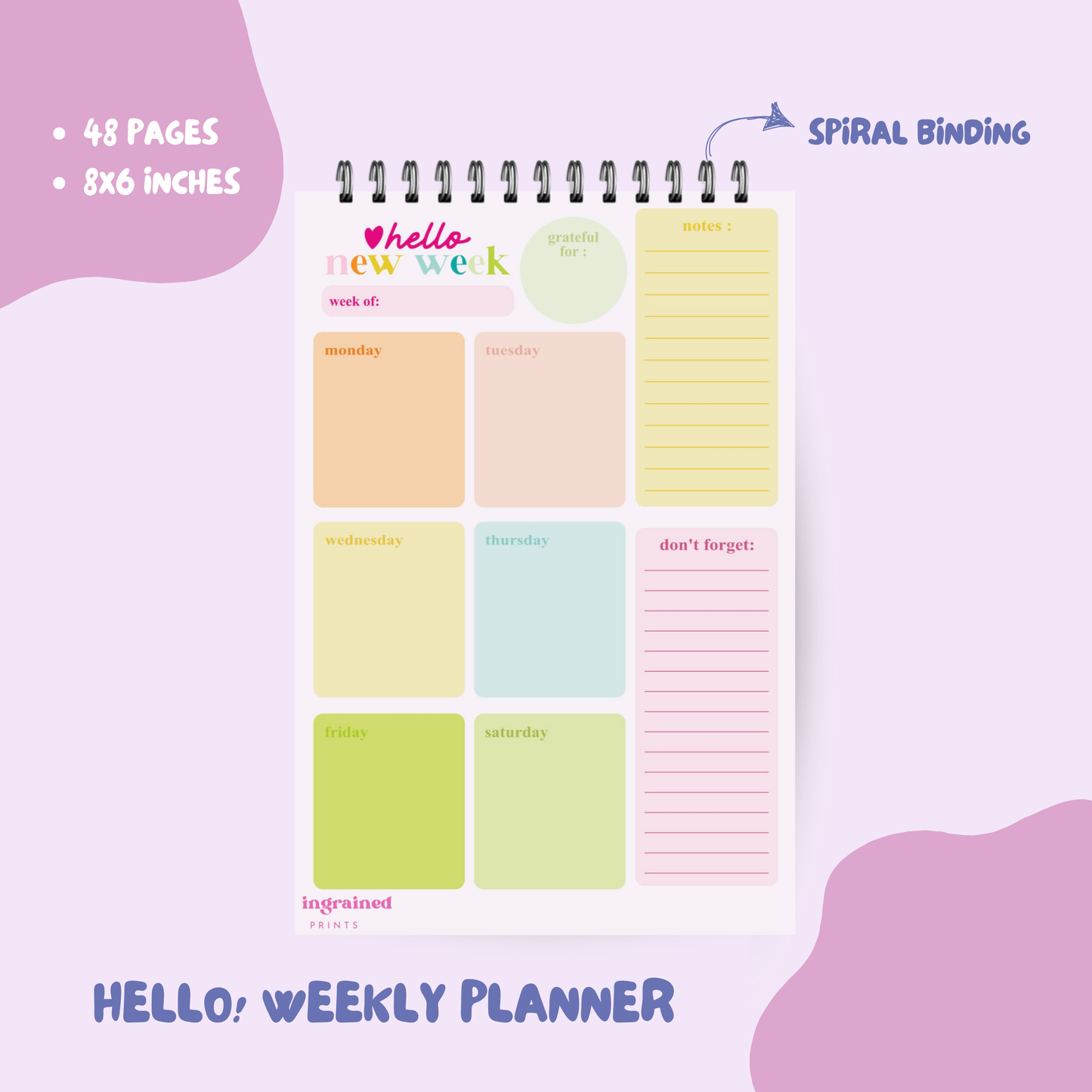 Hello! Weekly Planner