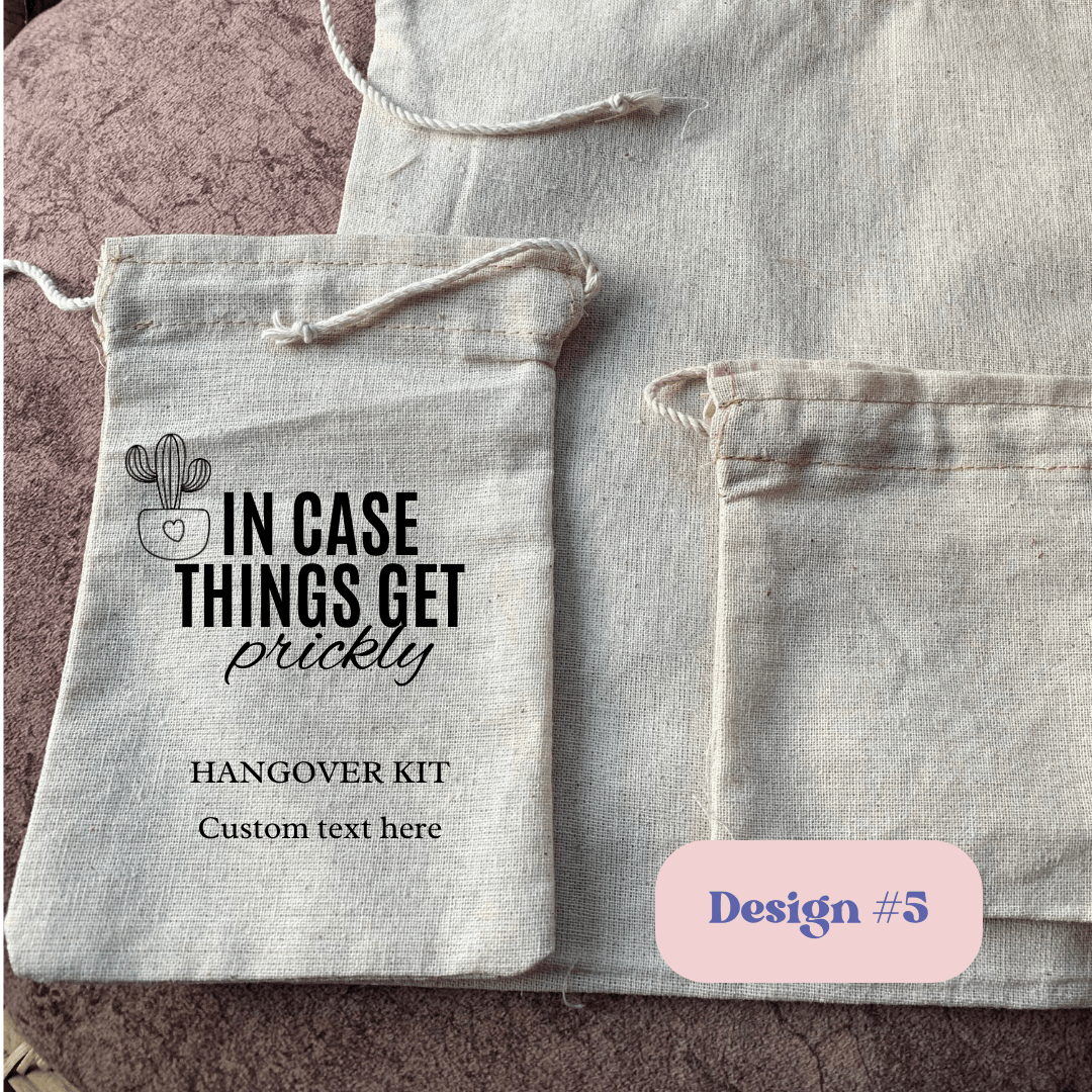 Hangover Kit Pouches - Ingrained Prints